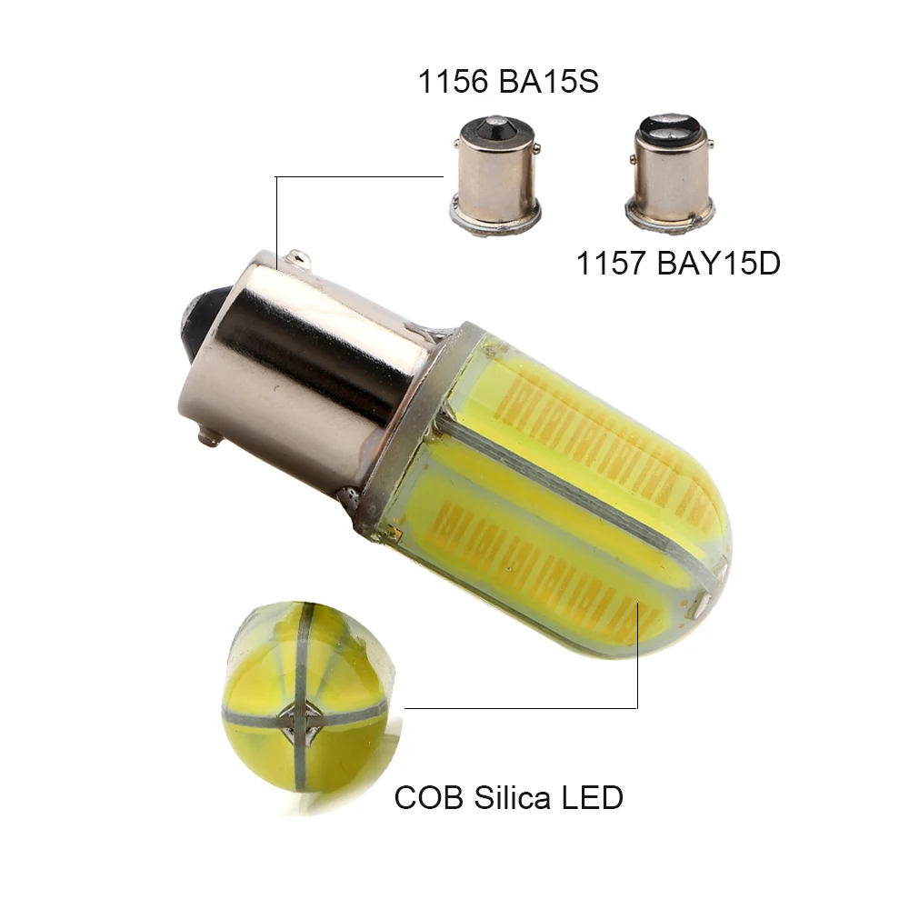 YM E Bright 2 шт. 1156 BA15S P21W 1157 BAY15D P21/5 Вт Светодиодный светильник для указателей поворота