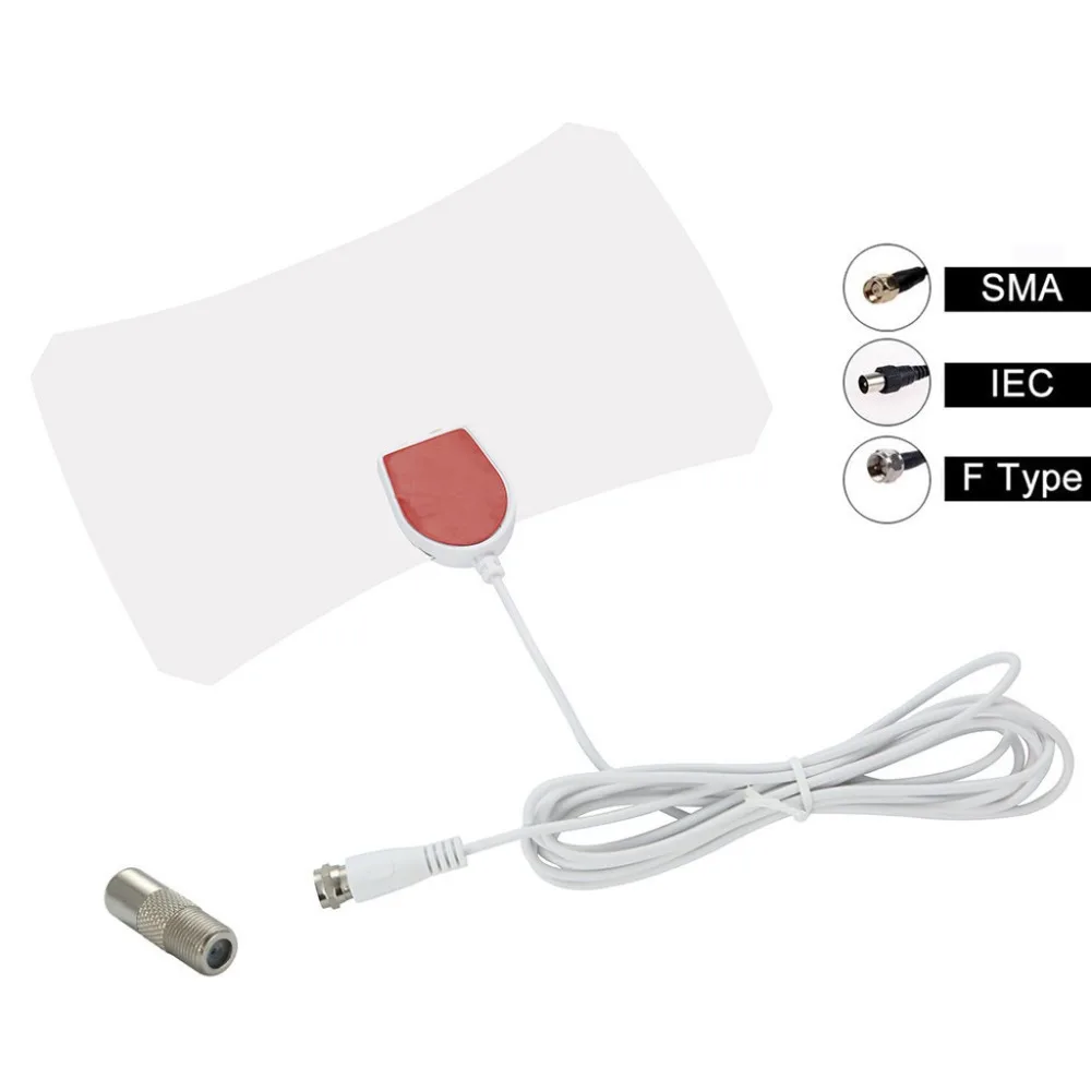 Диапазонная антенна ТВ цифровой HD Skylink 4 K Antena цифровой Внутренний, HDTV 1080 p 120 Mile Мини HD ТВ Антенный приемник