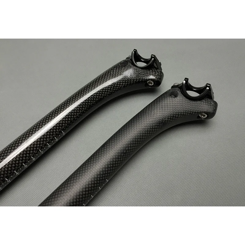 Бесплатная доставка Ультра легкие велосипедные карбоновые Подседельный штырь 3 K