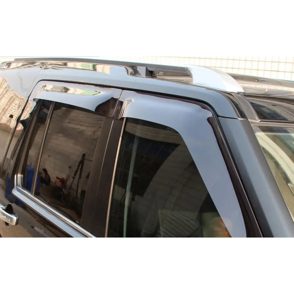 4pcs/set Window Body Side Deflector Guards Sun Rain Visor Shield Cover For LR4 LR3 2009-2015 Car Styling Auto Accessories | Автомобили и