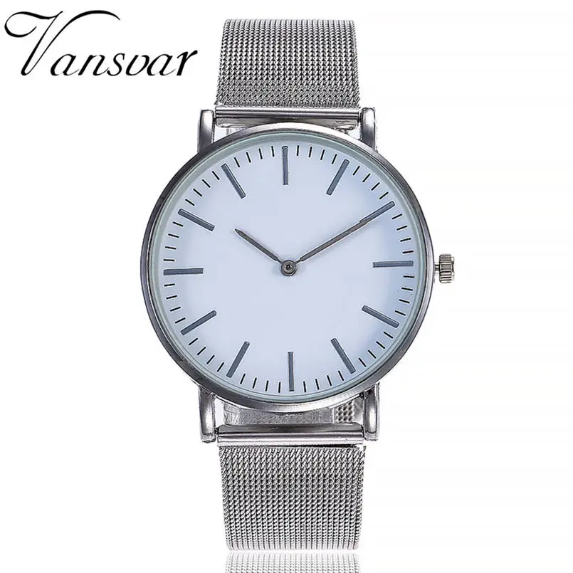 Модные дизайнерские женские повседневные кварцевые часы из нержавеющей стали с