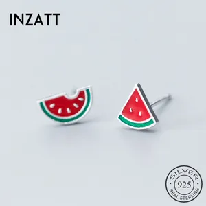 Женские серьги-гвоздики из серебра 925 пробы с эмалью