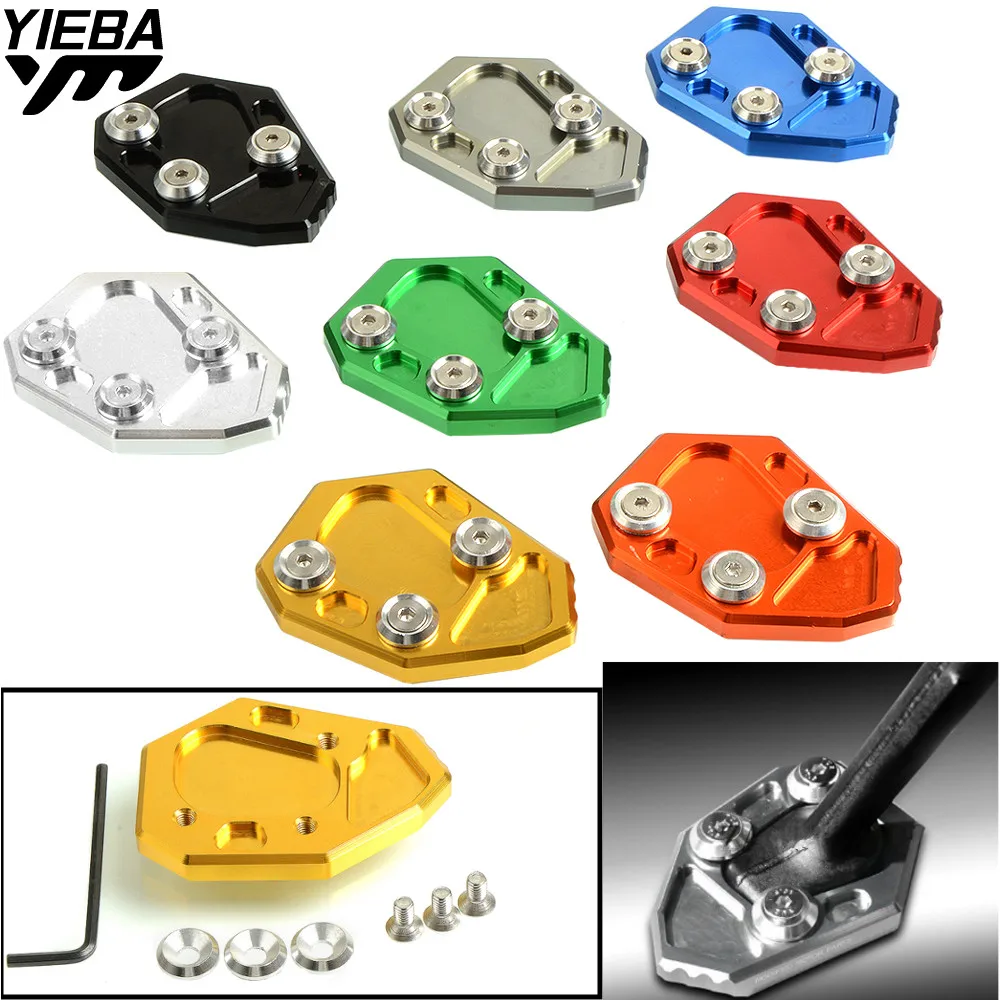 CNC алюминиевая мотоциклетная боковая подставка для мотоцикла пластина