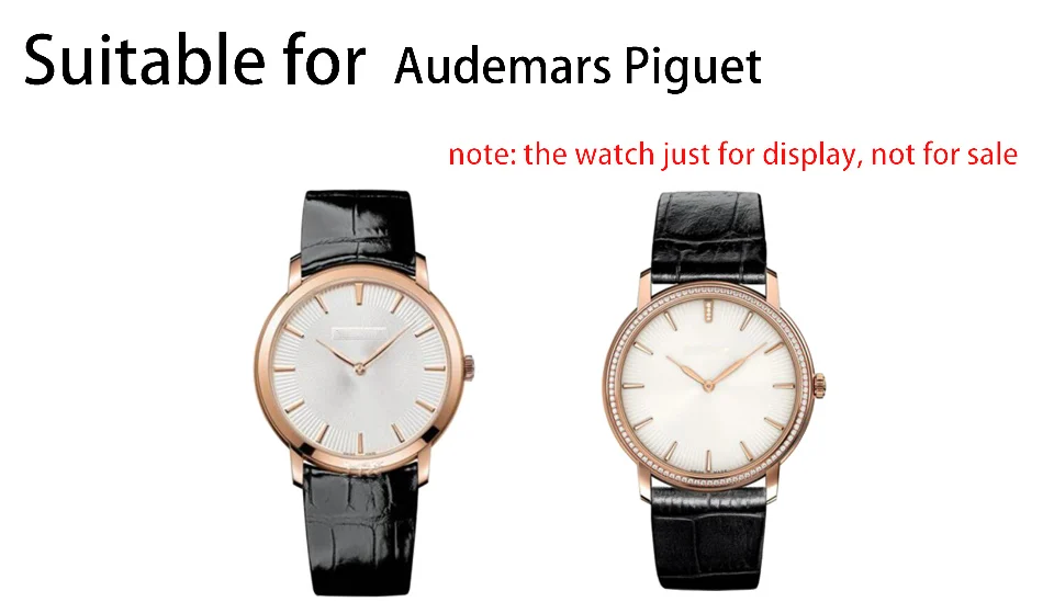 PESNO подходит для Audemars Piguet JULES AUDEMARS 15180OR 15182OR часы с ремешком из кожи крокодила аксессуары для мужчин 22 мм ремешок