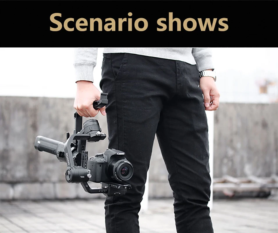 AgimbalGear DH-09 удобная рукоятка для DJI Ronin S Gimbal, стабилизатор аксессуары ручка для видео шеи кольцо адаптер крепление