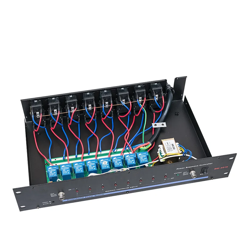 

MR-3016 power supply sequence automatic power strip effective protection switch to improve stability 16 socket current regulator