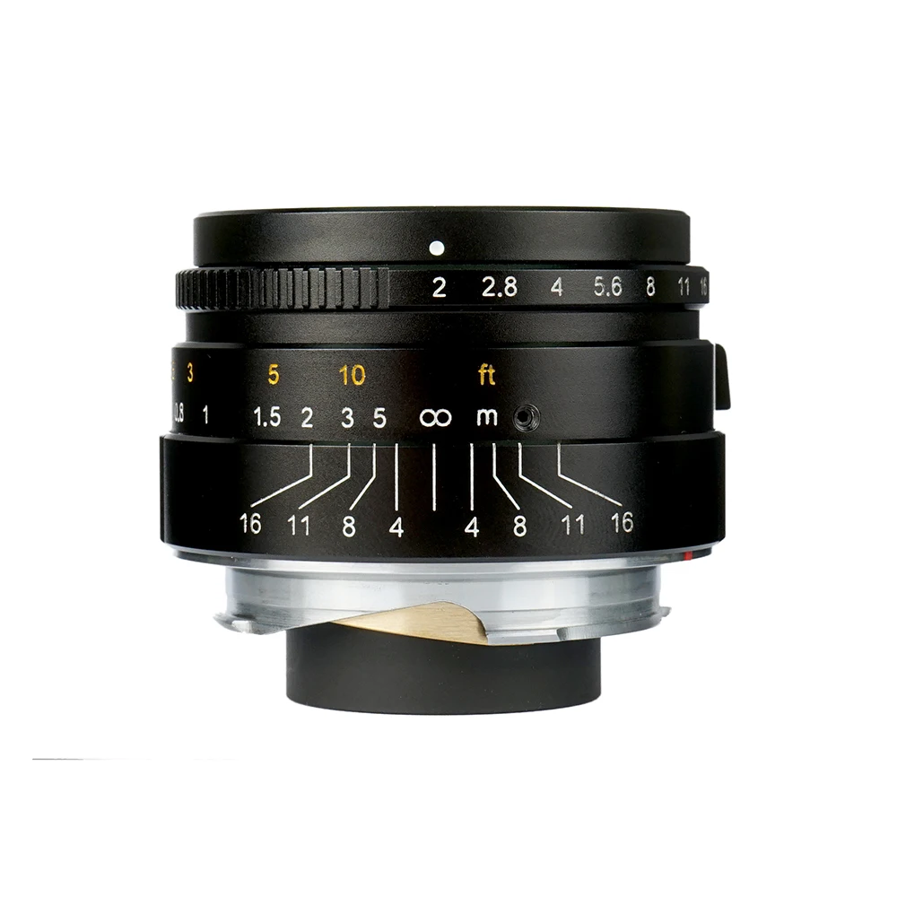 7 ремесленников 35 мм F2 с большой апертурой одноосный M mount объектив для камер Leica M240
