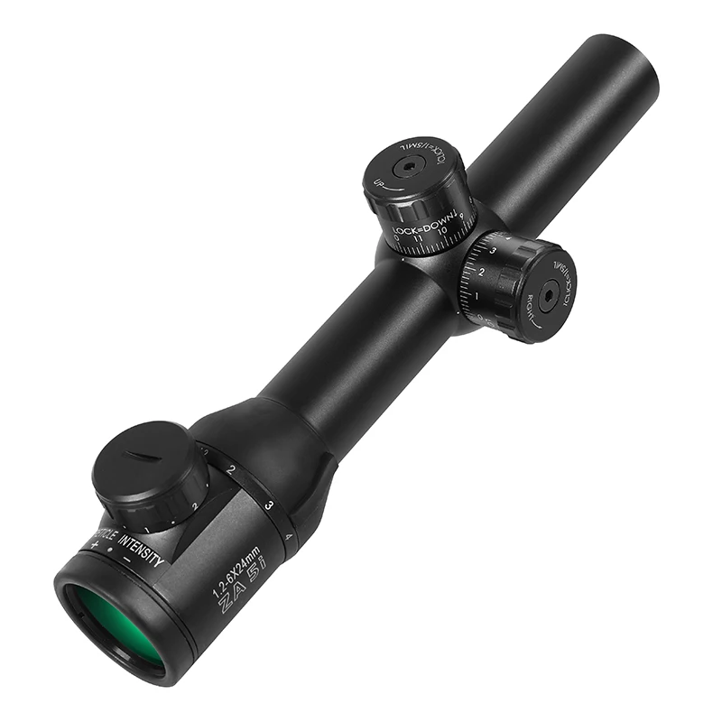MINOX HD 1.2-6X24IR Compact Tactical Scope Lockable Turrets Long Eye Relief Hunting Riflescope Glass Etched Illuminated Reticle | Спорт и