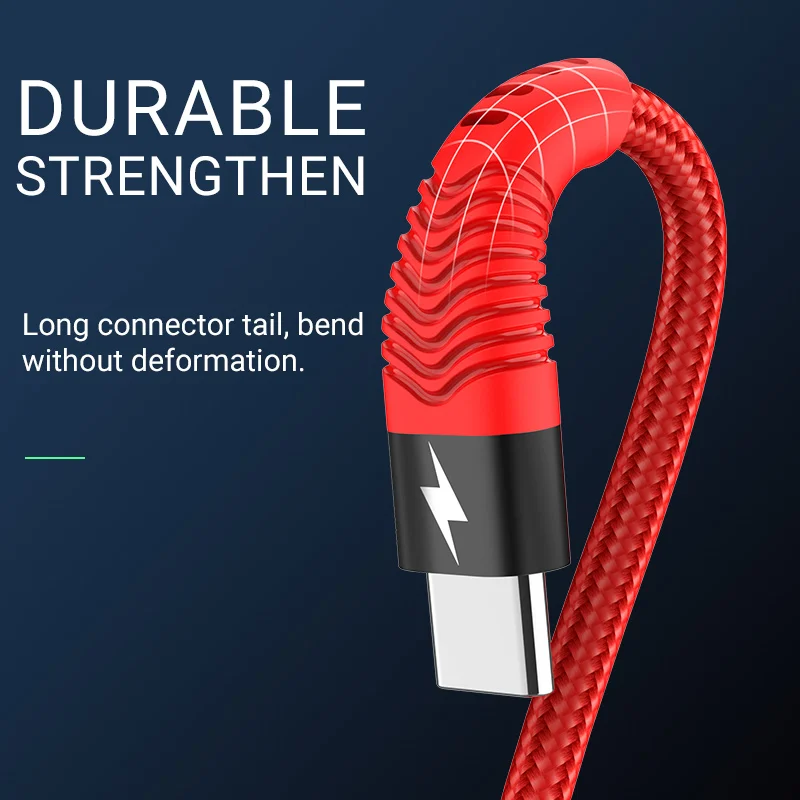 hoco usb cable to type c 5a fast charging usb c wire usbc charger c type cord for samsung xiaomi huawei mobile phone android free global shipping