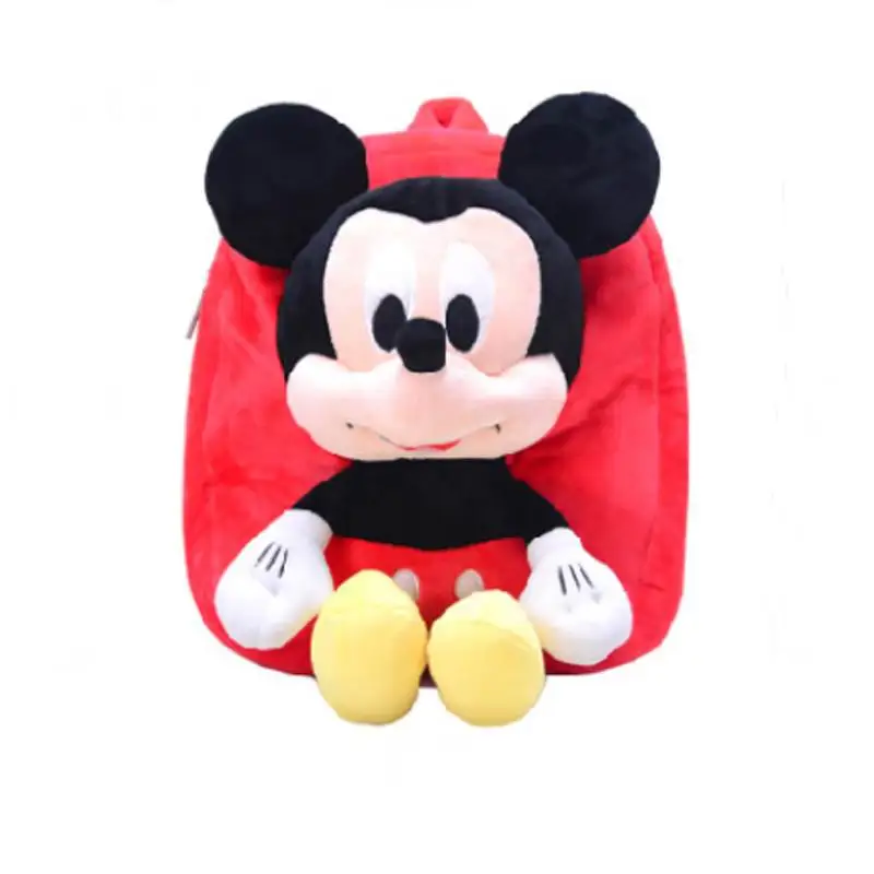 Mickey 01 30cm 30 см Дисней Минни Маус плюшевый рюкзак для маленьких девочек Микки Маус сумка Брендовая детская сумочка для девочек - Цвет: Mickey 01 30cm