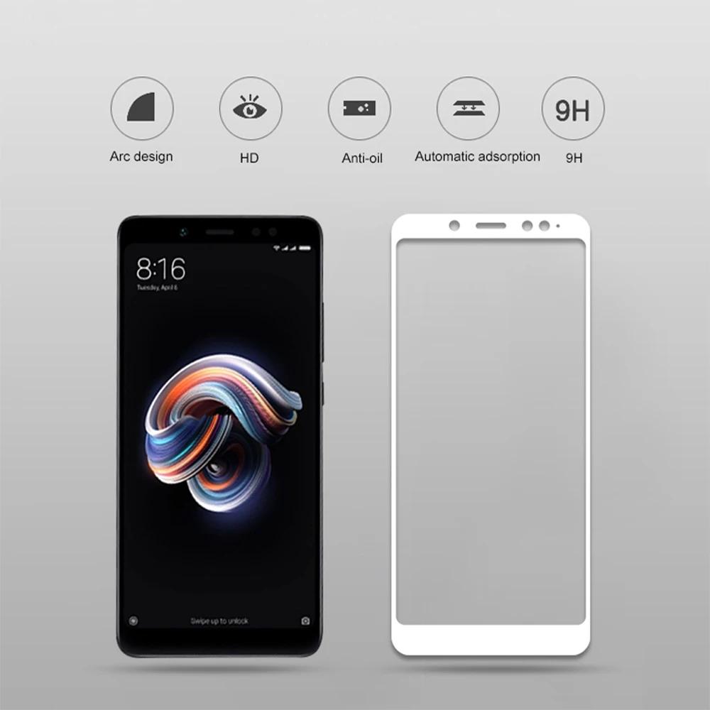 Закаленное стекло для Xiaomi Redmi note 7 pro защитный чехол экрана Xaomi 5a 5 A Pro полное