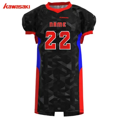 Jersey Kawasaki бренд Bola De Futebol американо Джерси сублимационный американский футбольный Топ майки дышащая рубашка с поездом и шорты 012 - Цвет: Jersey