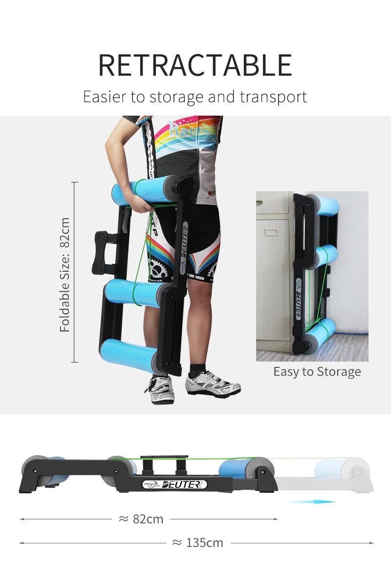 Bike Trainer Rollers Indoor Home Exercise Cycling Training Fitness Bicycle Trainer 24 26 27.5 29"MTB 700C Road Bike Rollers