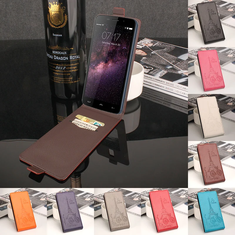 Чехол для телефона HOMTOM ht17 Pro [вверх вниз Открыть] Вертикальный флип премиум шаблон