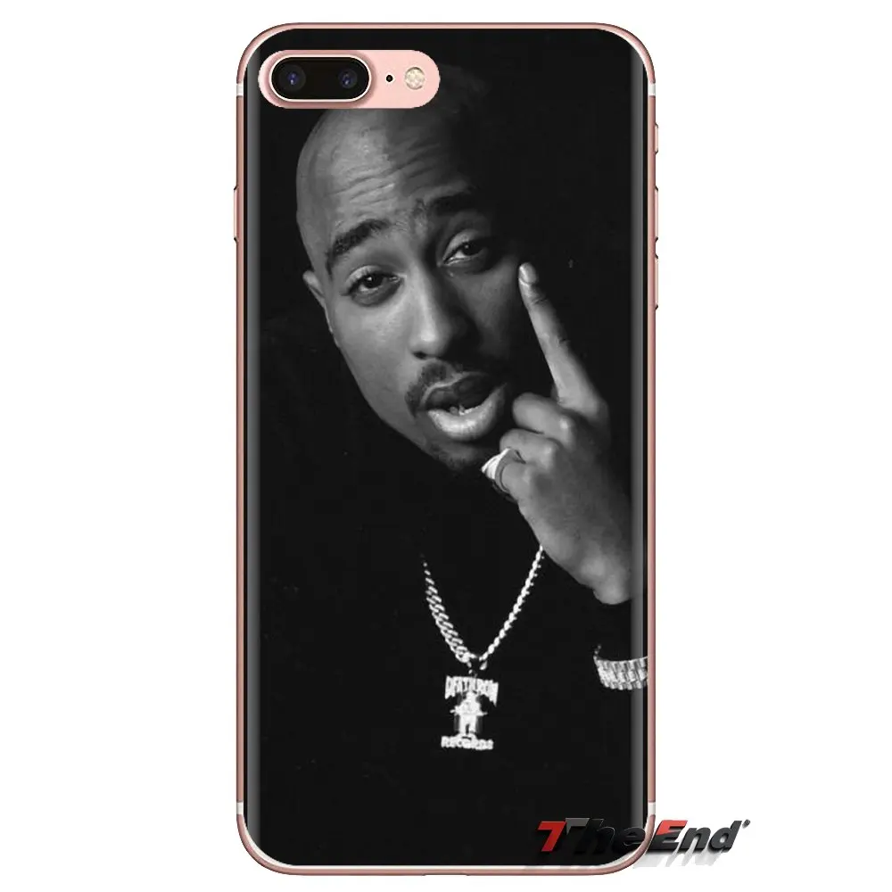 For Huawei Mate Honor 4C 5C 5X 6X 7 7A 7C 8 9 10 8C 8X 20 Lite Pro Transparent TPU Cases Covers 2Pac Tupac Amaru Shakur Makaveli |