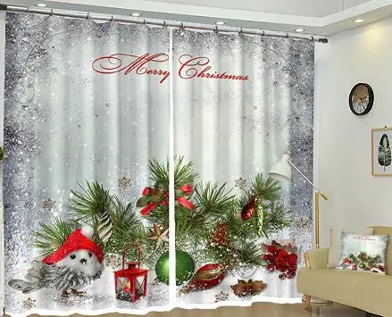 3d curtain 5 Роскошные 3D шторы для гостиной, спальни, Рождественские декоративные шторы, настенный гобелен для отеля, cortinas salon rideaux gordijnen - Цвет: 3d curtain 5