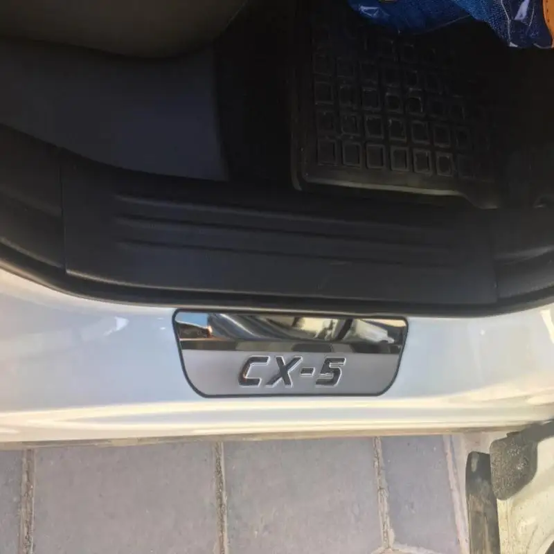 Автомобильный Стайлинг для Mazda CX 5 CX5 аксессуары Накладка дверного порога