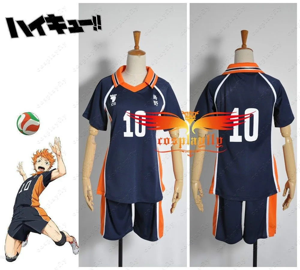 Аниме Haikyu Karasuno High School Shoyo Hinata No 10 Косплей Костюм на заказ для женщин и взрослых