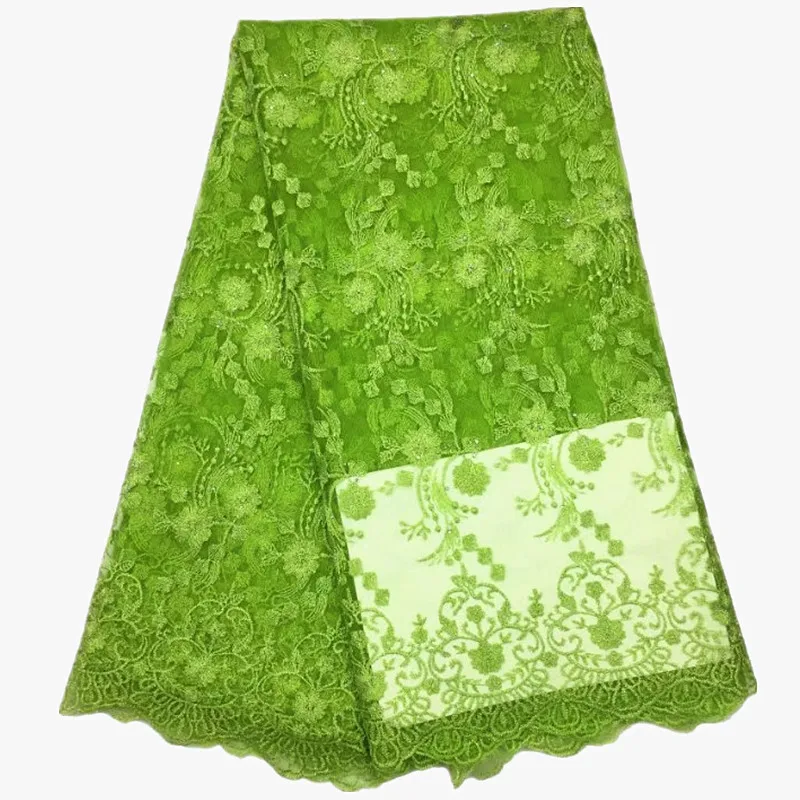 Африканское кружево лимонная африканская кружевная ткань 2018 высокое качество