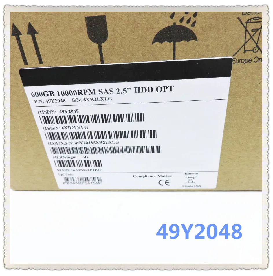 5220 49Y2048 49Y2052 600 ГБ 10K SAS DS3524 обеспечить новый в оригинальной коробке. Обещаем