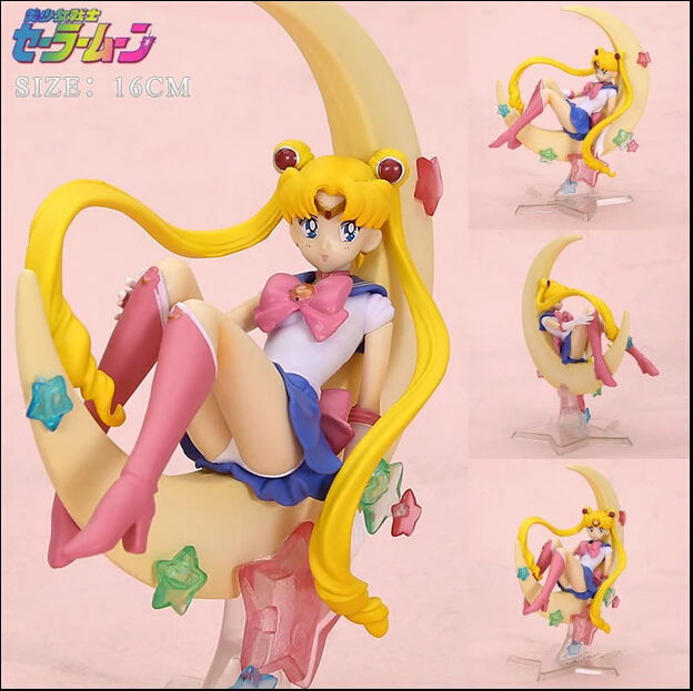 Набор фигурок Sailor Moon Tsukino Usagi ПВХ фигурка Коллекционная модель Сейлор Мун игрушка