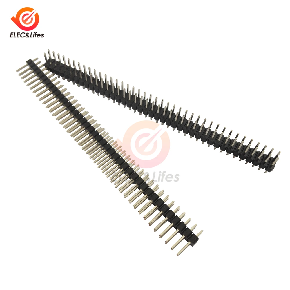 

5Pcs 2X40 PIN Double row Male 2.54MM PITCH PIN Header connector Led Strip 2*40PIN for Arduino PCB Board