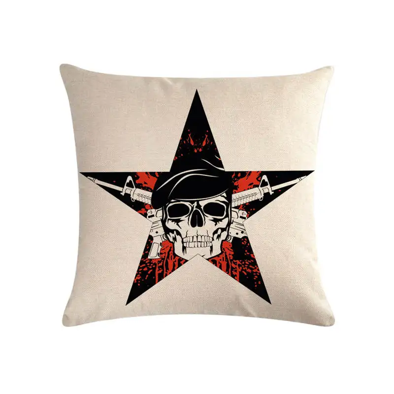 Подушка для опоры Син флаг серии из Новый год HomerDecor чехол подушки Pillowca|Наволочки|