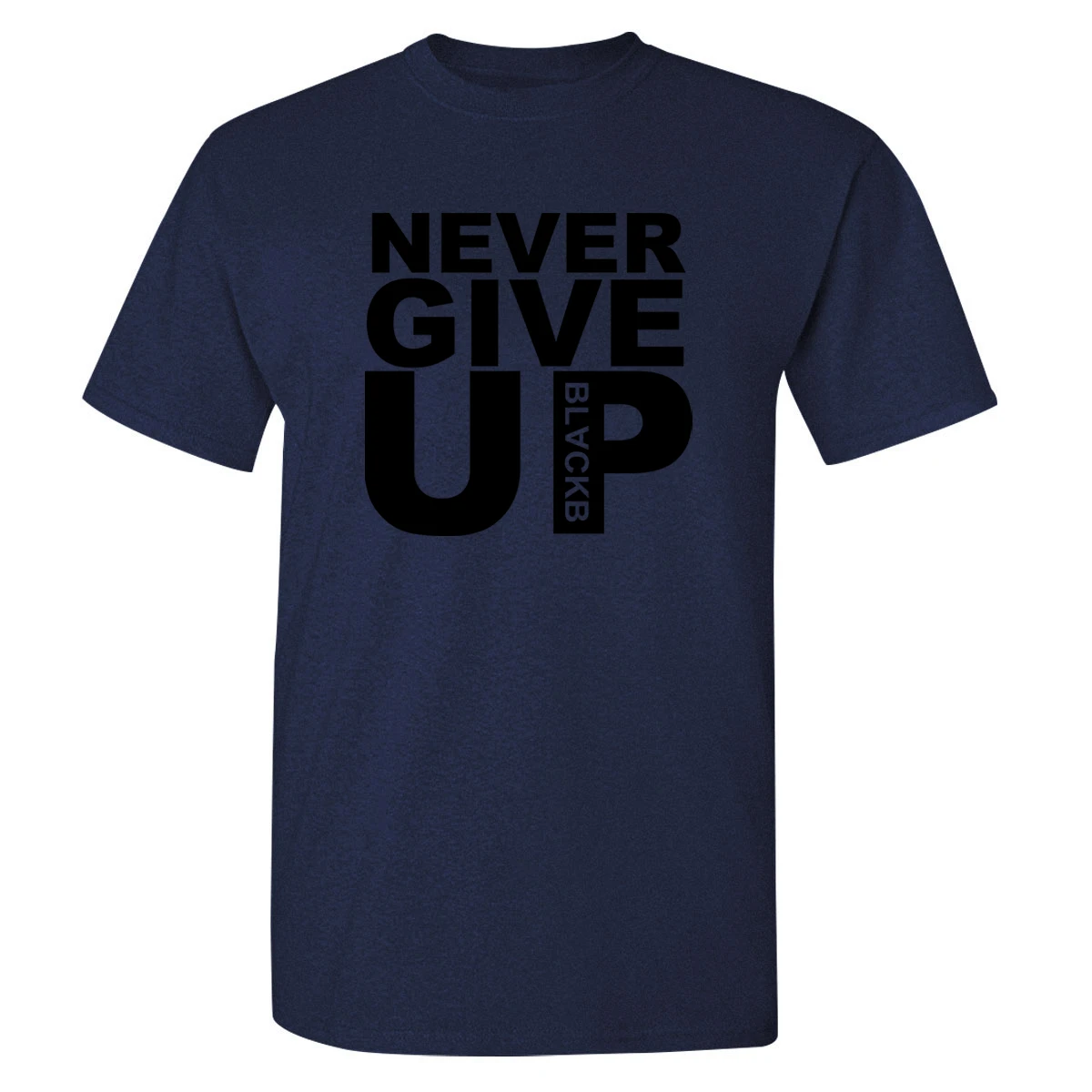 Футболка с принтом «Never Give Up Liverpool», мужские футболки с надписью «Mo Salah You'll Never Walk Alone», Топ, футболка в стиле Харадзюку, Мужская футболка - Цвет: dark blue 1