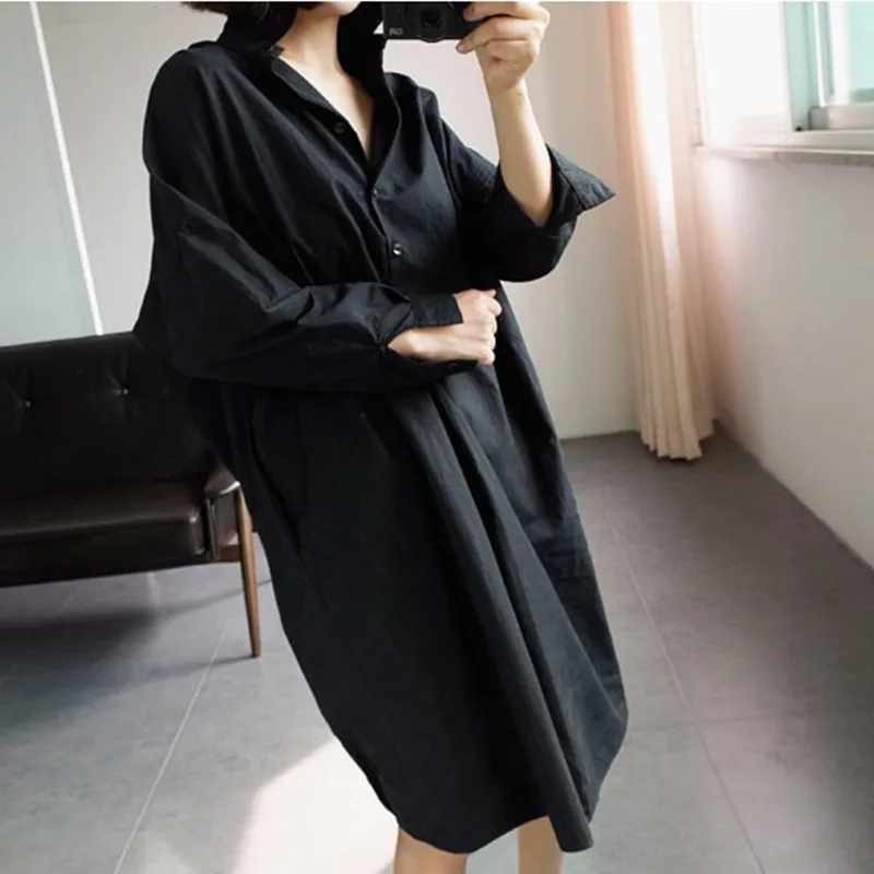 LANMREM 2020 Summer New Korean Trend Clothing Loose Turn-down Collar Long-sleeved Shirt Casual Women Feminina Blouse QJ24500 | Женская