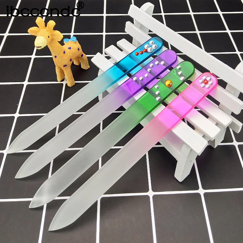 Профессиональный стеклянный буфер прочный Полировальный Набор для маникюра и