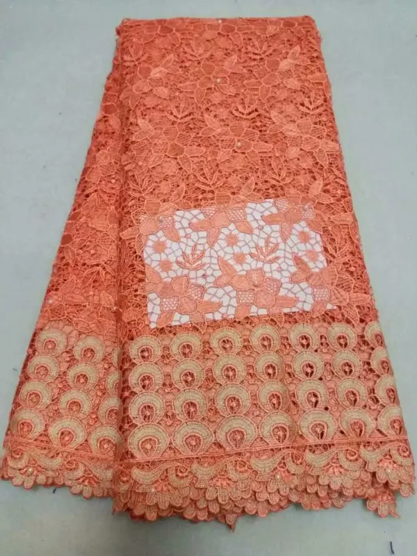 Последние Горячие Африканский фуксия кружевной ткани 2018 высокое качество