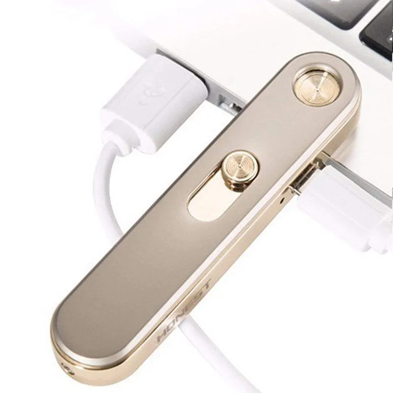 Электронная ветрозащитная Зажигалка для сигарет с подзарядкой от USB |