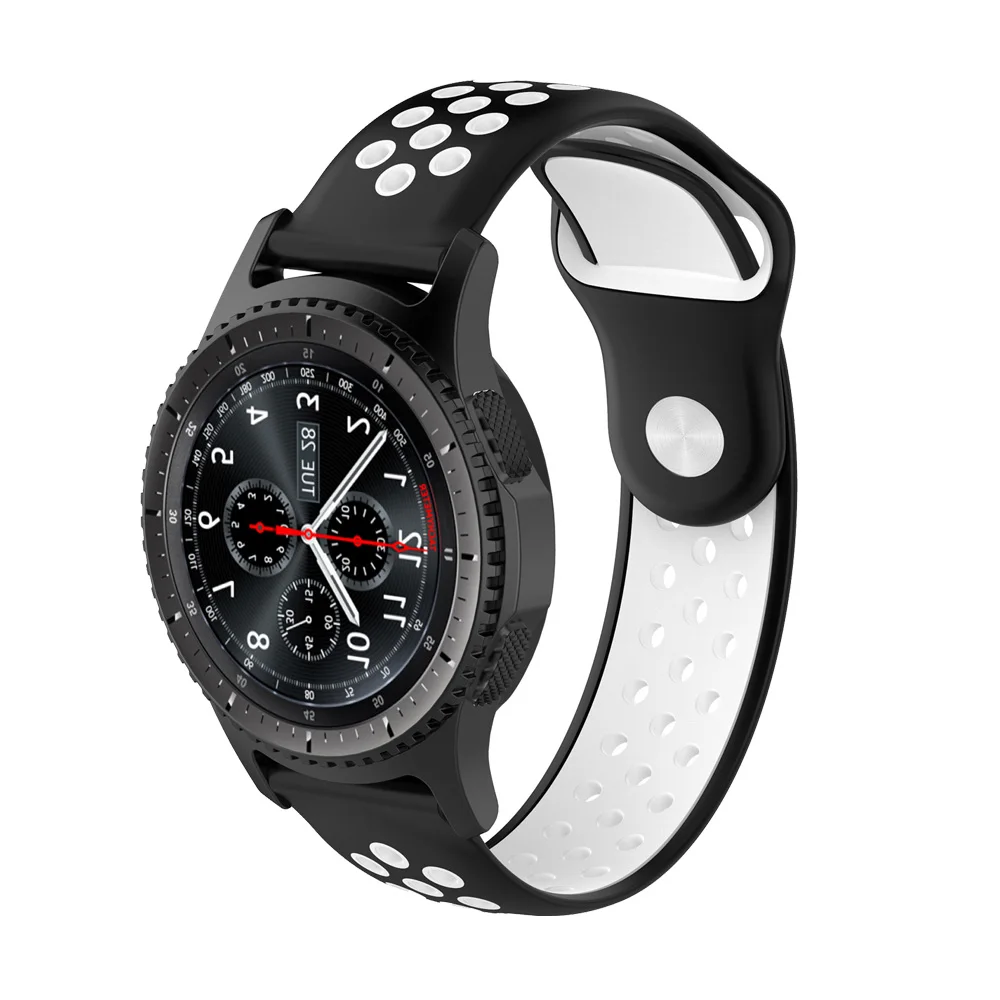 Двухцветный сменный ремешок для часов 20 мм Xiaomi Huami Amazfit Bip 22 на запястье Samsung gear S3