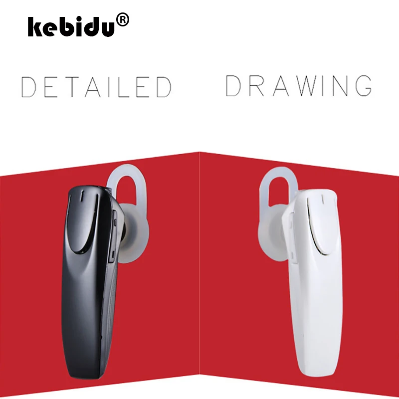 Kebidu Беспроводной Bluetooth наушники гарнитура Шум bluetooth с системой снижения уровня