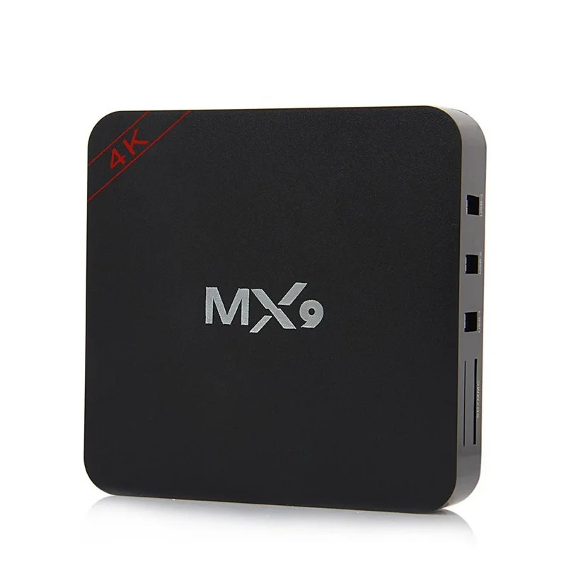 BINFUL MX9 ТВ коробка 4 K RK3229 Quad core компьютерной приставки к телевизору Android 2 ГГц Wi Fi 1 ГБ