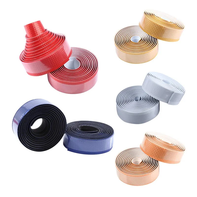 2 шт. велосипедная лента для руля пробковая заглушки ремни из углеродного волокна