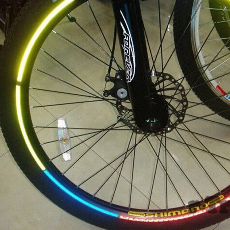 Велосипедные флуоресцентные наклейки на обод колеса велосипеда MTB PA0059 | Спорт и
