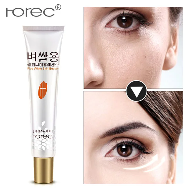 ROREC 2 шт. белая рисовая Сыворотка для лица + крем глаз Отбеливающая увлажняющая