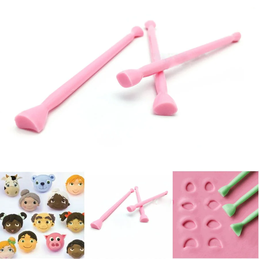 Инструменты для резьбы по торту Luyou FM1831 Пластиковая форма глаз мастики помадки