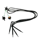 2 комплекта изогнутых садовых оросительных систем, полив растений в теплицах, экологическое оборудование