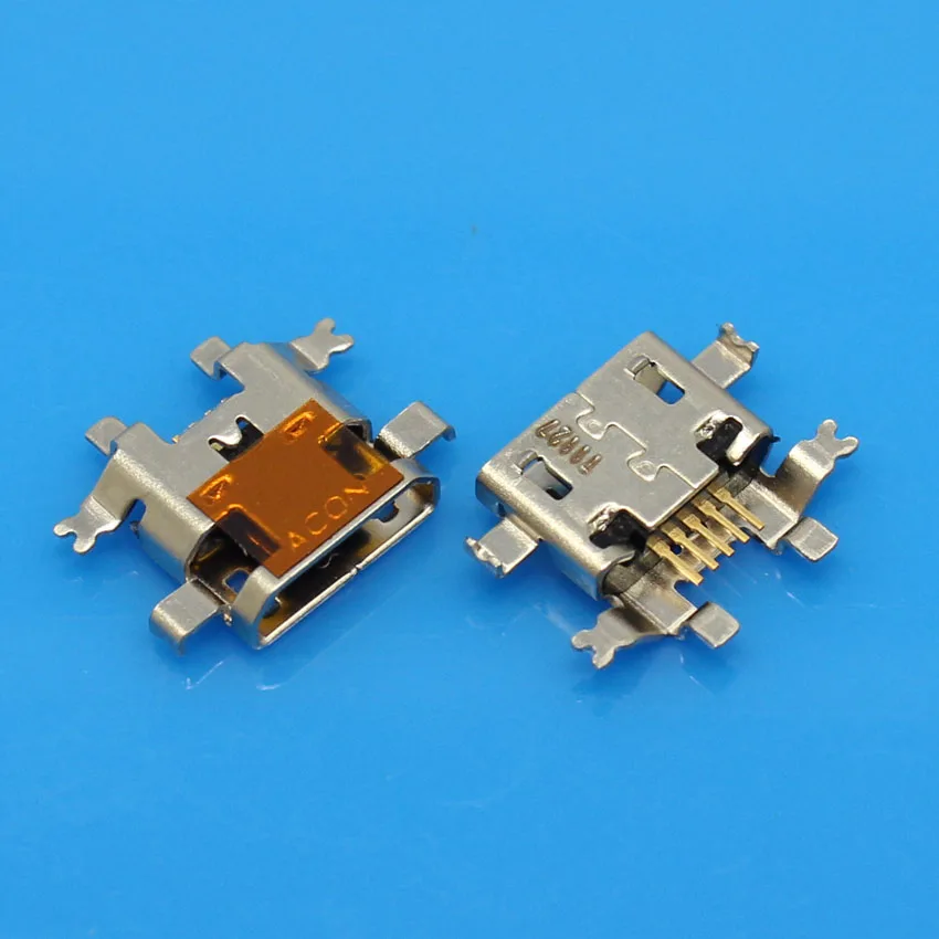 JCD 2 шт./лот Micro USB разъем для зарядки новый высококачественный Женский Разъем ASUS