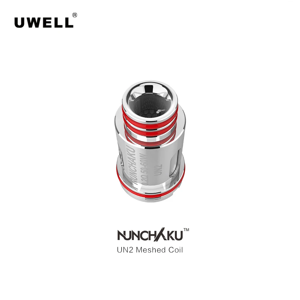 Оригинальная сетчатая катушка Uwell NUNCHAKU UN2 4-8 шт. 0 2 Ом аксессуары для электронных