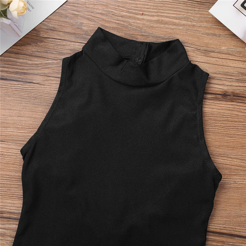 IIXPIN женское балетное танцевальное трико без рукавов с открытой спиной и высоким