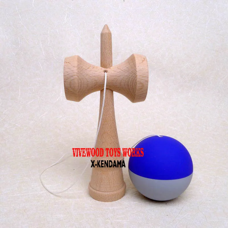 Краска из шелкового каучука для кэндамы 18 см голубая/серая полураздельная