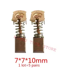 10 пар сменные карбоновые щетки для MAKITA 191971 CB 430 BCS550 BCS550Z BDF460 BGA452