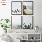 Современная Береговая стена с принтом пляжа, Декор для дома, пейзаж, галерея, живопись на холсте, настенные картины для гостиной