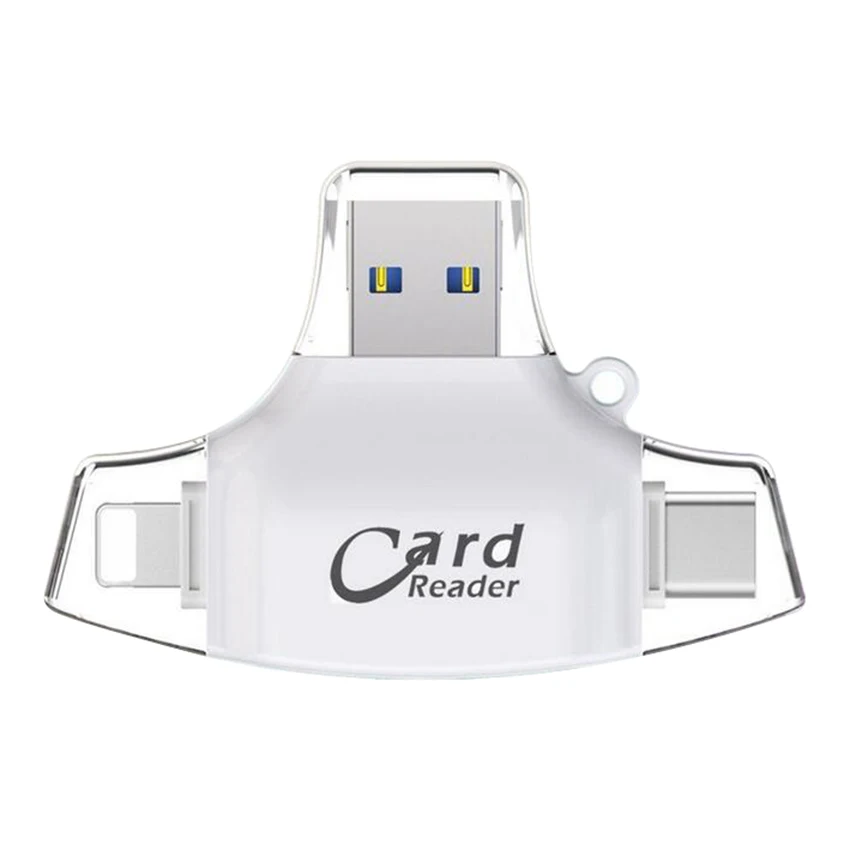 SD кардридер de memoria sd micro Adapter carte Type C OTG памяти для adaptador iphone Samsung MacBook|Картридеры| |