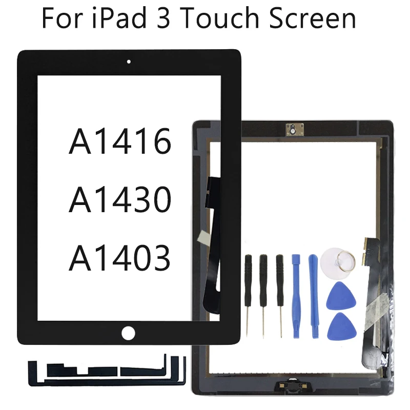 Сенсорный экран 9 7 дюйма для Apple iPad 3 A1416 A1430 A1403 внешний сенсорный ЖК дигитайзер
