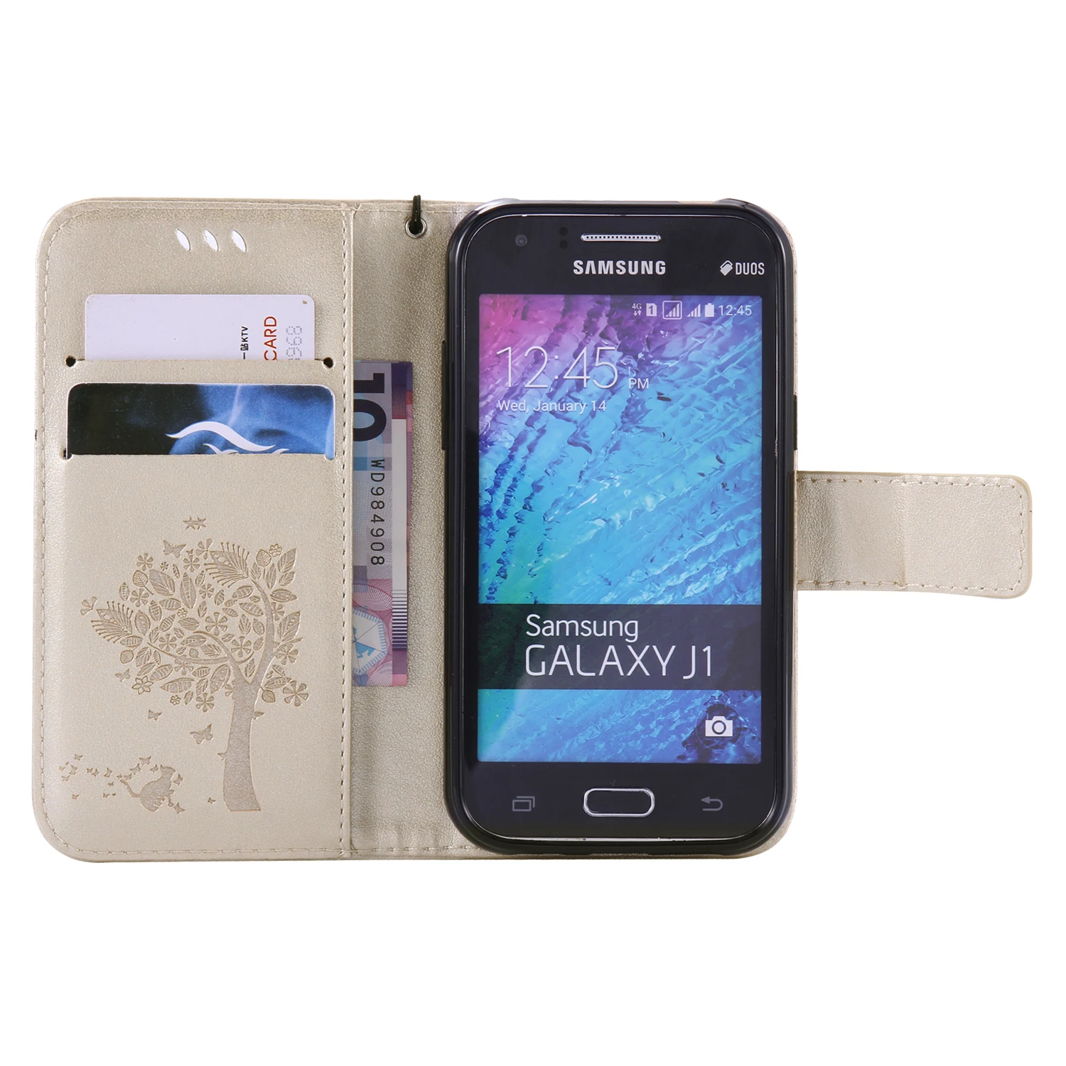 Крышка для samsung J1 j 1 2015 чехол флип телефона Galaxy sm j100fn J100 J100F J100H J100FN J100G чехол|cover for