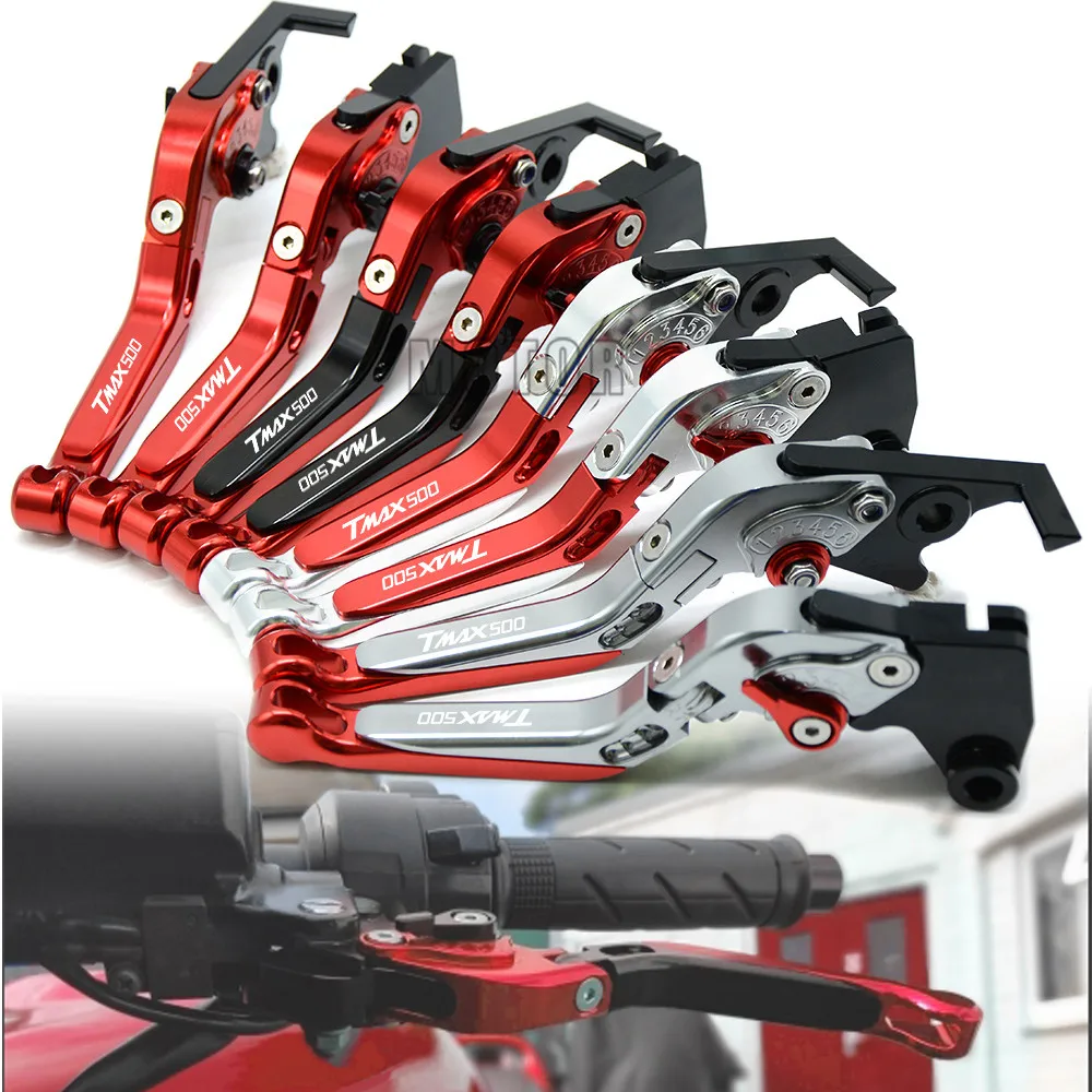 Алюминиевые мотоциклетные регулируемые складные рычаги тормозной муфты CNC для